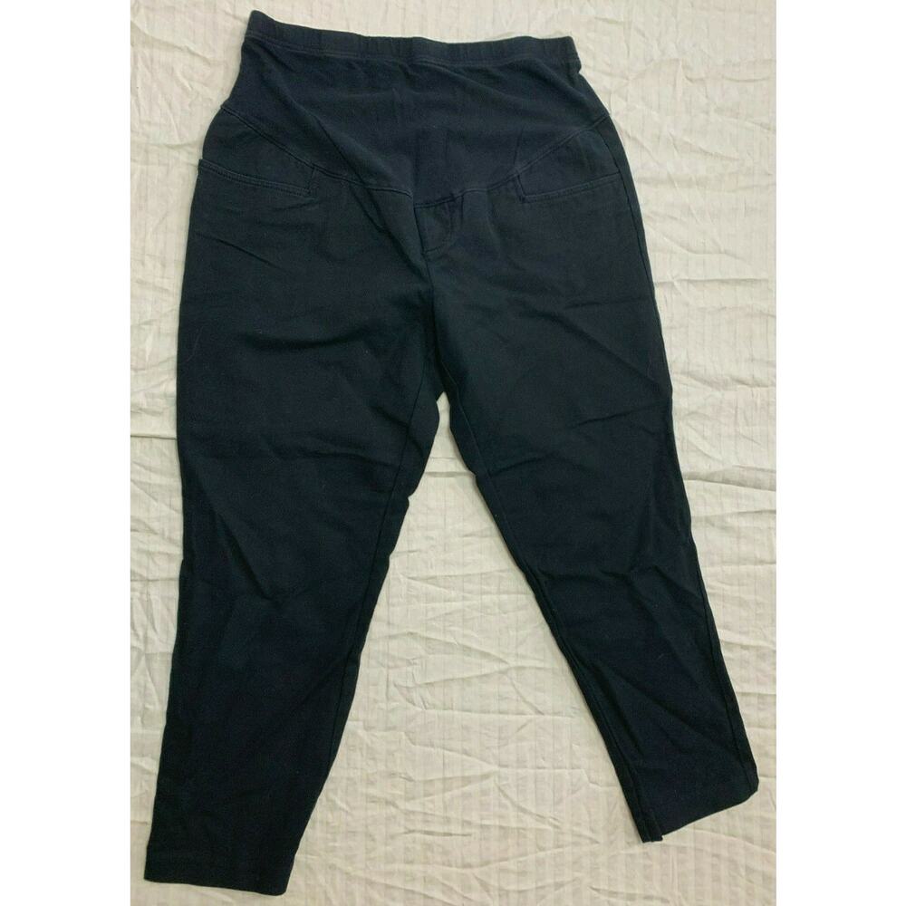 🍎🍎🍎  OLD NAVY MATERNITY WOMENS CAPRIS PANTS SIZE 6 🍎🍎🍎